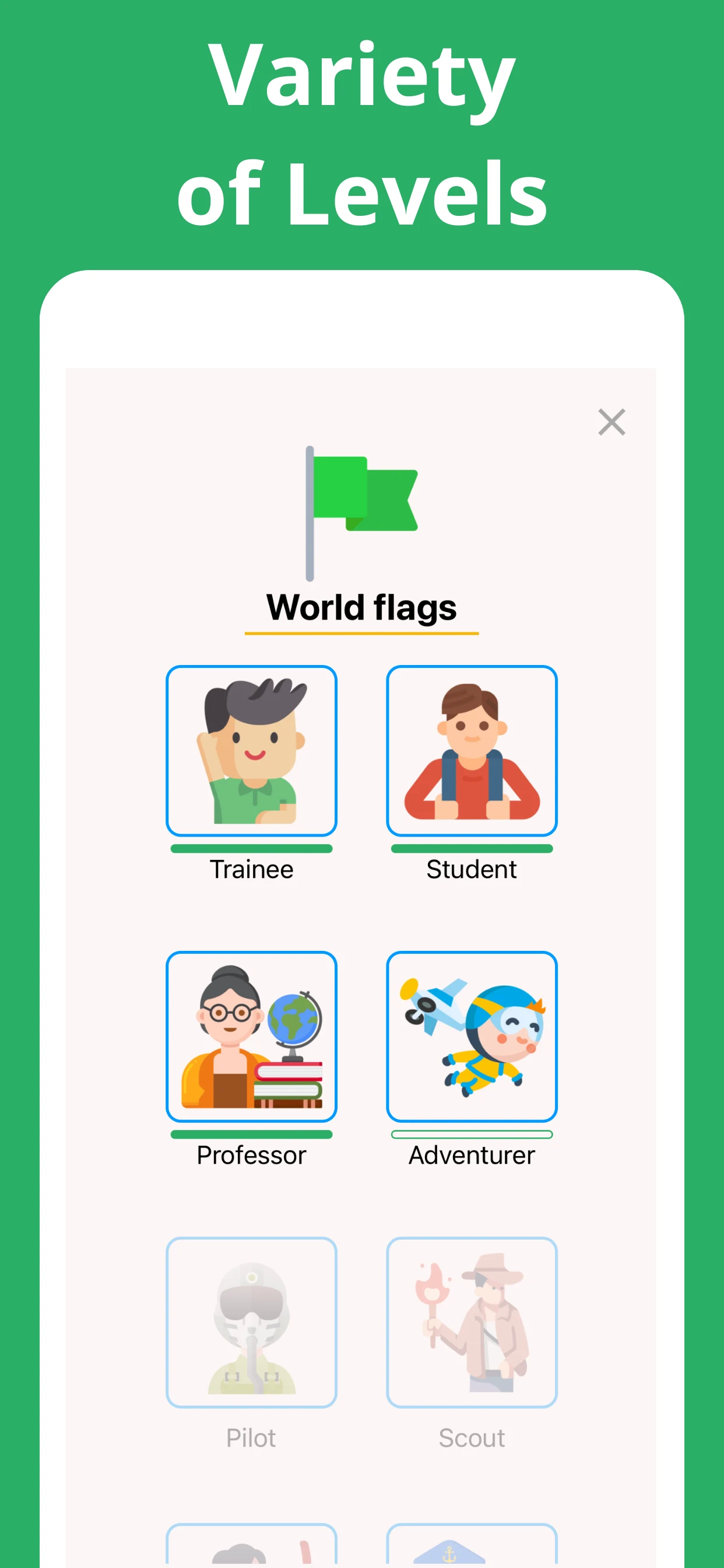 Flags & Capitals of the World screenshot